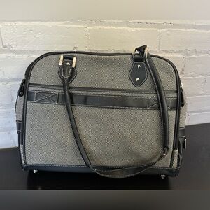 Black and Gray Mobile Edge Laptop Bag with Black Trim